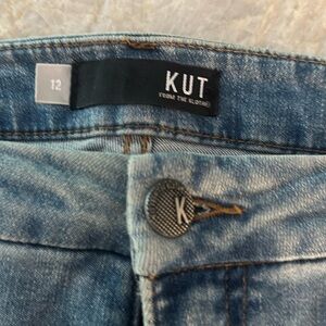 KUT from the Kloth high rose jeans